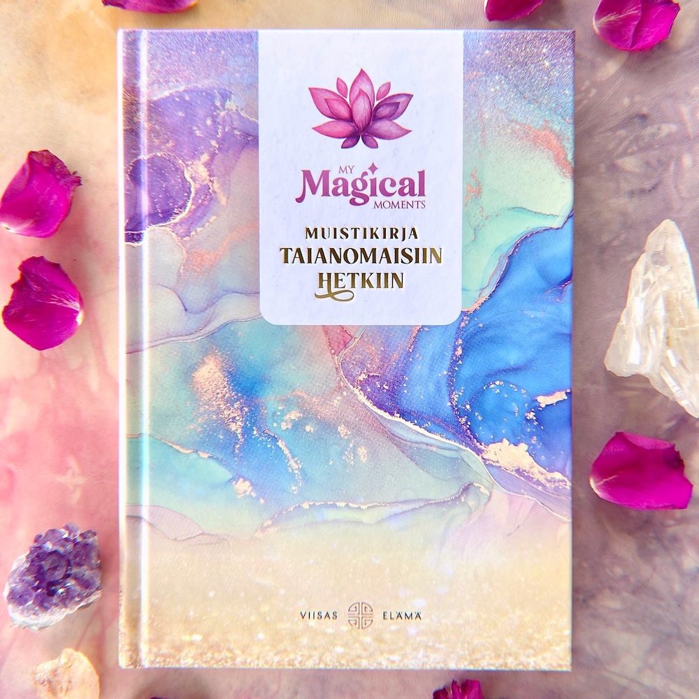 my magical moments muistikirja – natural high healing festival kauppa
